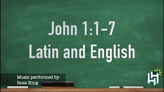 CC Cycle 3 Latin Weeks 1224 John 1 17 [upl. by Ratib]