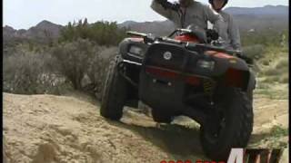 ATV Television  2003 Can Am Traxster Max 500 Test [upl. by Eniamat]