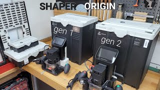 Shaper Origin Gen 1 vs Gen 2 [upl. by Terrijo944]