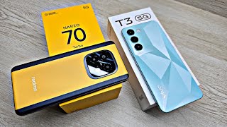 Narzo 70 Turbo 5G vs Vivo T3 5G  Which Should You Buy [upl. by Innavoeg]