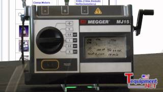 Megger MJ15 5 kV Analog Insulation Tester [upl. by Becca]