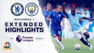 Chelsea v Manchester City  PREMIER LEAGUE HIGHLIGHTS  8182024  NBC Sports [upl. by Orville]