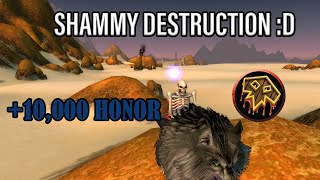 TanarisZF Honor Farm  Elemental Shaman Highlights⚡ WoW Classic Era Low Level PVP [upl. by Nyvar]