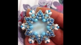 DIY tutorial  madreperla e superduotwin quot Shell turquoisequot [upl. by Herries522]