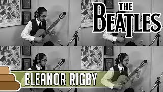 The Beatles  Eleanor Rigby for classical guitar quartet [upl. by Forsta]