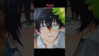 Drawing Oreki houtarou from hyouka fanart drawing hyouka freestyleart artwork viralshorts art [upl. by Anitrak]