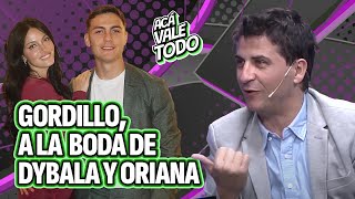 Nuestro debut con Gordillo que se va a la boda de Dybala y Oriana [upl. by Talanta]