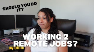 Make More Money Working Multiple Remote Jobs  Overemployment  Jobs in Tech [upl. by Nehgaem]