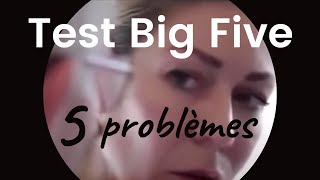 Test de personnalité Big Five  5 gros problèmes [upl. by Housen]