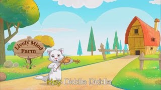 Hey Diddle Diddle  Nursery Rhyme [upl. by Yentnuoc]