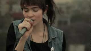 Grimes  Crystal Ball Live from a Mexico Citys rooftop [upl. by Norrag]