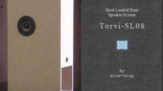 quotFundamentumquot through Spiral Back Loaded Horn Speaker TorviSL08 [upl. by Mellisent]