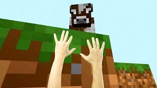 REALISTIC MINECRAFT  STEVE BECOMES TINY [upl. by Erdah]