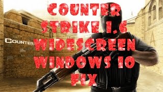 How to set full WIDESCREEN in Counter Strike 16 on Windows 10 ✅ [upl. by Miarzim]