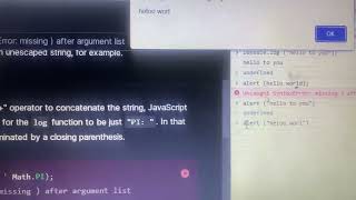 Syntax error  missing in JavaScript  VM1851 Uncaught SyntaxError missing  after argument list [upl. by Knitter161]