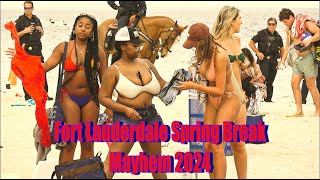 Fort Lauderdale Spring Break Mayhem 2024 [upl. by Eulalia559]