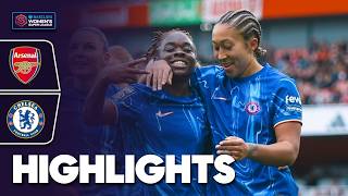 Chelsea Win at The Emirates to Extend Perfect Start 💥  Arsenal v Chelsea Highlights  BWSL 202425 [upl. by Enelyar]