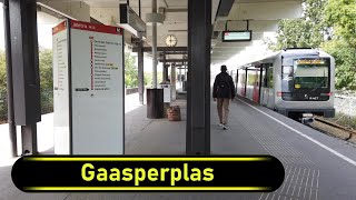 Metro Station Gaasperplas  Amsterdam 🇳🇱  Walkthrough 🚶 [upl. by Brietta]