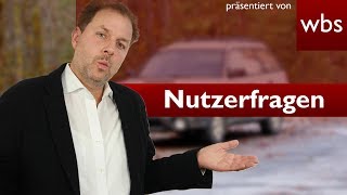 Geklautes Auto 🚗 quotzurück klauenquot Ist das erlaubt Nutzerfragen – Kanzlei WBS [upl. by Fatma294]