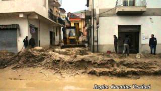 Alluvione a Brancaleone Le immagini del disastro [upl. by Tad]