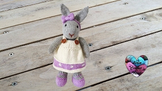 Amigurumi lapin tricot 13  Miss Bunny amigurumi knit english subtitles [upl. by Linnet474]