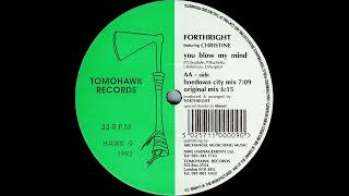 Forthright Feat Christine  You Blow My Mind Hoedown City Mix [upl. by Ahtamat]