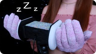 ASMR Relax As I Massage Your Ears 💆 Exfoliation Gloves Scrub Oil Lotion Gel Pads No Talking [upl. by Siurtemed]