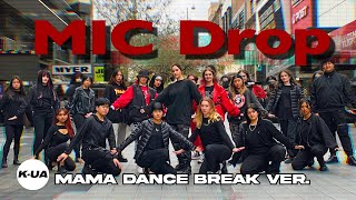 KPOP IN PUBLIC AUSTRALIA BTS방탄소년단 MIC Drop MAMA dance break ver 1TAKE DANCE COVER [upl. by Lyrad125]