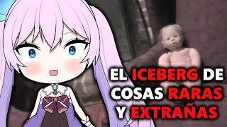 kyria REACCIONA A El DEL ICEBERG de cosas RARAS y EXTRAÑAS encontradas en INTERNET  nivel profundo [upl. by Ahsert601]