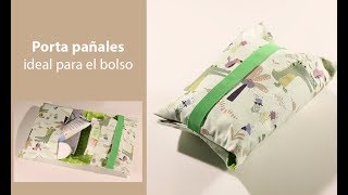 Portapañales  Cartera para pañales [upl. by Edla]