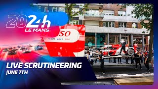 24 Heures du Mans 2024  LIVE SCRUTINEERING JUNE 7TH I PESAGE EN DIRECT VENDREDI 7 JUIN [upl. by Eet458]