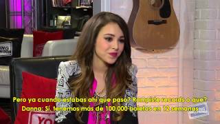 Danna Paola Entrevista Young Hollywood Subtitulada en Español [upl. by Yborian357]