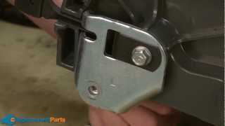 How to Replace the Front Wheel Adjuster Arm on a Honda HRX217 Lawn Mower [upl. by Shauna]