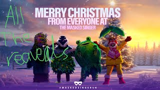 All the reveals from The Masked Singer Uk Christmas Special [upl. by Hittel]