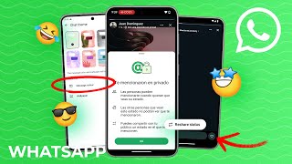 WhatsApp se actualiza con los temas en los chats usuarios y mucho más [upl. by Yelraf]