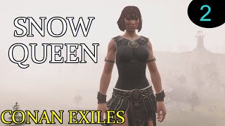 Conan Exiles  Getting Berserker at level 11 Snow Queen Episode 2 [upl. by Retsam660]