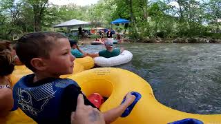 Tubing Lava Hot Springs Portneuf River with the family group [upl. by Idihsar543]