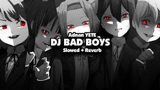 DJ BAD BOYS Slowed  Reverb🎧 [upl. by Tertius596]