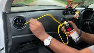 3M CAR Air Conditioner CLEANER in HINDI [upl. by Brader]