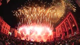 S Agata 2016 Piromusicale 3 Febbraio FULL HD I COLORI DELLA FEDE [upl. by Anelim479]