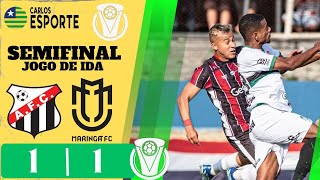 Anápolis x Maringá Brasileiro série D 2024 Semifinal ida Melhores momentos [upl. by Amby]