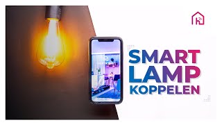 Koppel je Smart Lampen in de Hoftronic Smart app  Hoftronic Smart [upl. by Aillicec691]