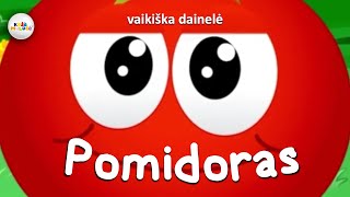 POMIDORAS  Vaikiškos Dainelės Lietuviškos Vaikiškos Dainelės [upl. by Reider924]