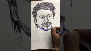 cute portrait sketch of man drawinglessonsforkids drawing art [upl. by Chong]