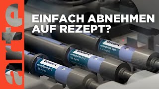 Fettleibigkeit Abnehmen auf Rezept  ARTE Info Plus [upl. by Nilyaj]