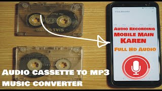 how to convert audio cassette tapes to mp3 files  convert cassette tapes to mp3  An Repairing Labs [upl. by Hartzke919]