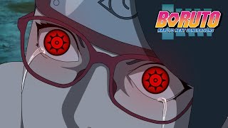 SARADA MANGEKYO SHARINGAN  MANGA BORUTO CHAPTER 80  FAN ANIMATION [upl. by Monie]