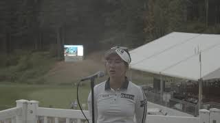 Su Oh Friday Interview 2021 Cambia Portland Classic Hole in one [upl. by Eglantine462]