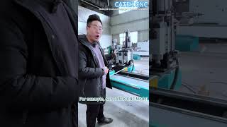 CATEK CNC wood lathe One CNC wood lathe five major functions automated production saving costs [upl. by Orose38]