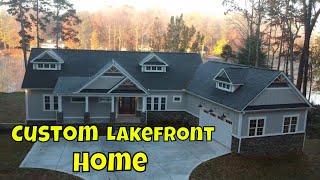 The Ultimate Dream Lake Home  Mike Palmer Homes Inc Denver NC Home Builder [upl. by Neelrac]